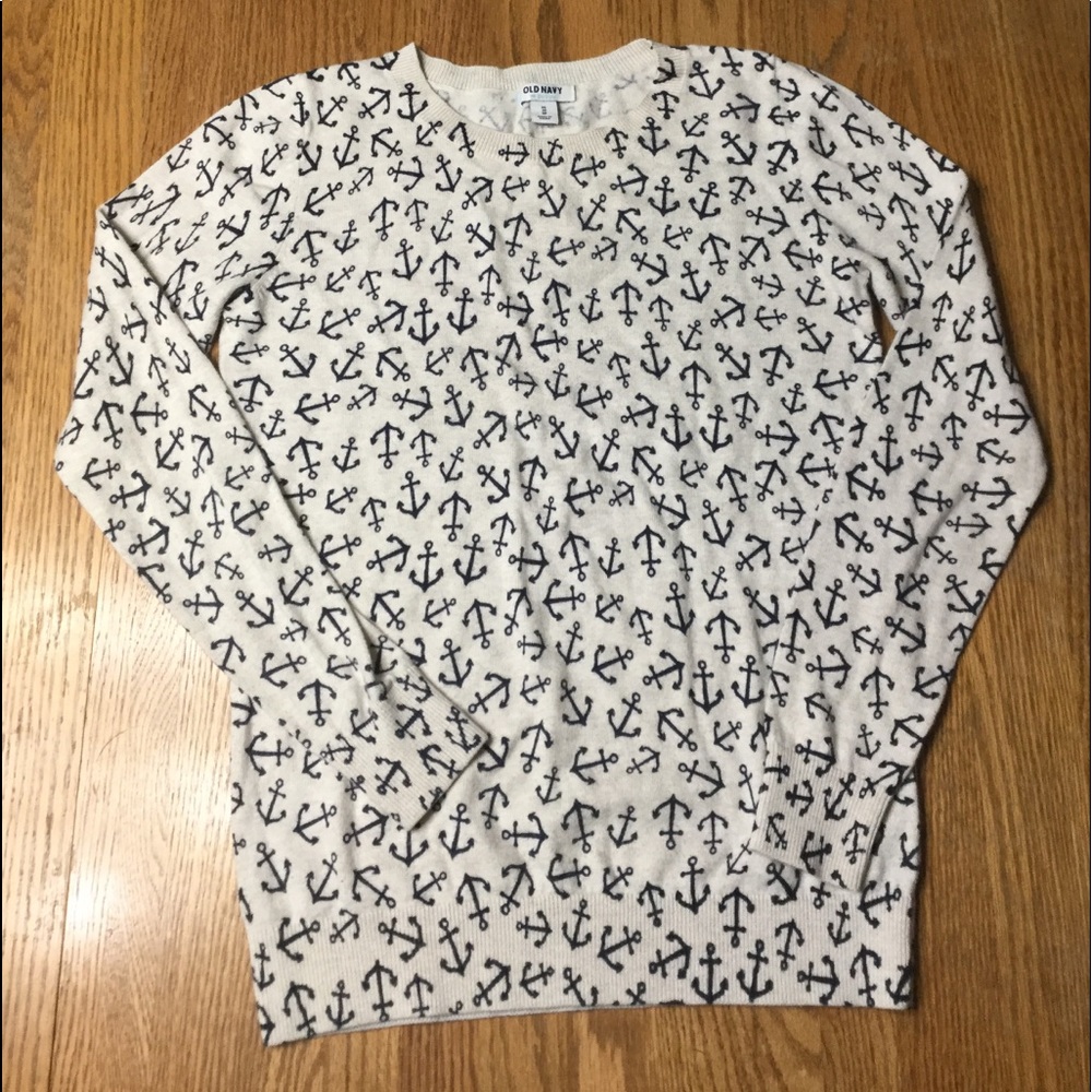 Old Navy Anchor Sweater
